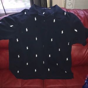 All over pony polo